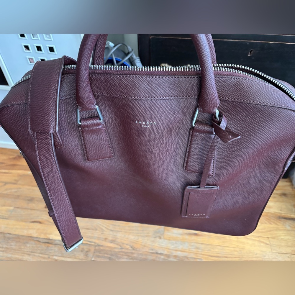 SAFFIANO LEATHER BRIEFCASE